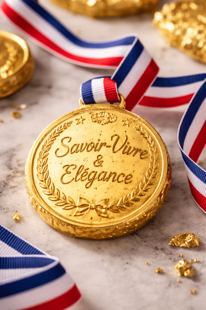 La médaille du savoir-vivre