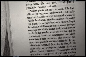 La politesse chez Camus